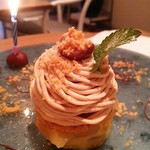 サンク - モンブラン♡今まで食べたモンブランの中でダントツ美味しかったです！