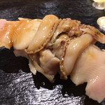 晶 - 五貫目 千葉産のハマグリ。肉厚で歯ごたえが凄いです。