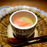 銀座 盡 - 金目のシャンパン蒸し