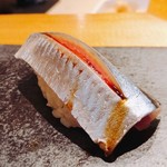 すし 喜邑 - 2018.9.  秋刀魚