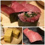 sushisakura - *トロを1貫頂きましたけれど、少し身は硬いですが普通に美味しい。