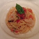 ristorante della collina - 炙りホタテとフルーツトマトのカッペリーニ