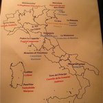 バカリ ダ ポルタ ポルテーゼ - 当日のビオワイン産地マップ