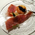 芦屋モノリス - パルマ産生ハムとパンケーキ