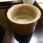 鮨 おおが - ぐい吞み（魯山人作）