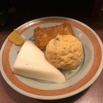 おかめ - はんぺん、がんもどき、いか天