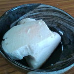 蘇武の里 旬喜処 - ざる豆腐を塩で