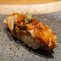 柳橋きたろう場内 - 煮穴子　九州産