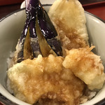 Konaya - 天丼は五穀米で