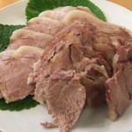 万宝家 - 蒸し豚（キムチ付）（￥850）