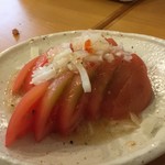 万宝家 - トマト冷菜（￥600）