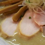 らぁ麺 飛鶏 - 濃厚鶏白湯そば(全部のせ)(チャーシュー)