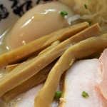 らぁ麺 飛鶏 - 濃厚鶏白湯そば(全部のせ)(メンマ)