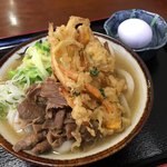 てっちゃん - 肉天玉うどん（600円）