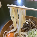 Shiyouchiyanudon - 麺アップ