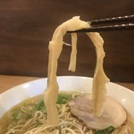 無化調 鶏白湯ラーメン 麺舗 作一 - 穂先メンマ