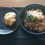 うどんの田 - 肉ぶっかけ小