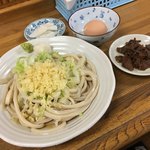 ふもとや - 肉玉冷やしたぬき（650円）