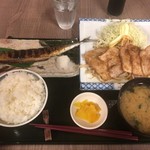 定食のむさしの - 橋本定食1150円