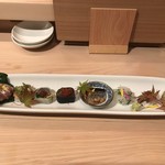 にかい笹木 - 御造り八種