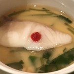 にかい笹木 - 蒸し料理　鯛の茶わん蒸し