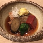 にかい笹木 - 肉料理　広島県産もみじ豚の角煮