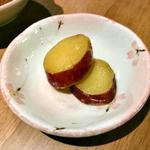 菜鶏 - 鳴門金時の煮つけ