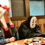 ハロウィンらしく仮装