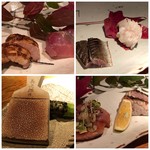 大どころ - ＊本わさび ＊相島：鯵、呼子のアラ17ｋｇ腹身炙りで、鰹（五島）青唐辛子醤油づけ、 秋刀魚：炙りで、穴子（対馬）、鰆（対馬） 何時もながら全て美味しいですが、アラと鰆が秀逸。