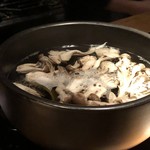 大どころ - しゃぶしゃぶ鍋・・キノコがタップリ入っています。