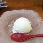 四季菜 益々 - 手づくりの山葵！アイス