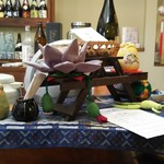 四季菜 益々 - カウンター上の小物