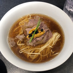 Japanese Soba Noodles 蔦 - A5黒毛和牛と松茸の醤油Soba