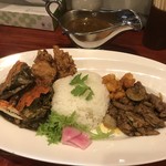 大衆中遊華食堂 八戒 - 蟹出汁麻辣キーマカリィ スペシャル