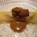 リストランテASO - フォアグラのカネロニ　ポルチーニソース