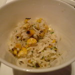 リストランテASO - トウモロコシご飯