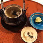 たん熊北店 本店 - 鱧の土瓶蒸し