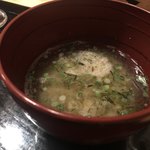 佐々木 - とろろ入りのお吸い物