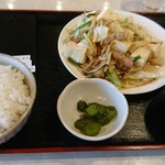 琉球食堂 - 豆腐チャンプルー定食