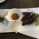 Cafe & Wine bar O-de-Pa-ru - 秋刀魚の燻製