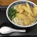 田中の麺家 - ごぼう天うどん＝４３０円
            大盛りのサービスデー