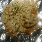 神戸六甲道・ぎゅんた - れんこんチーズ焼き