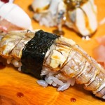 庄ちゃん寿司 - おまかせ5貫にぎり（蝦蛄）