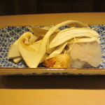 まつたけとハモ