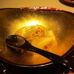 富小路 やま岸 - デザートクルミ豆腐