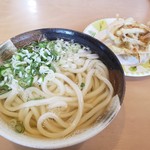 Takahashi Udon - うどん小+ごぼう天　480円