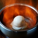 ◇炎のフローズン焼き林檎～北海道ミルクアイス添え～
