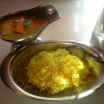 遊べるカレー屋 GoodDays＋ - グリーンカレー+鶏肉