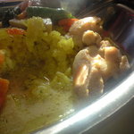 遊べるカレー屋 GoodDays＋ - グリーンカレー+鶏肉