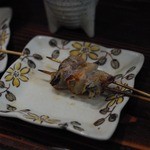 地鶏炭火串焼 チンタラ - 牡蠣